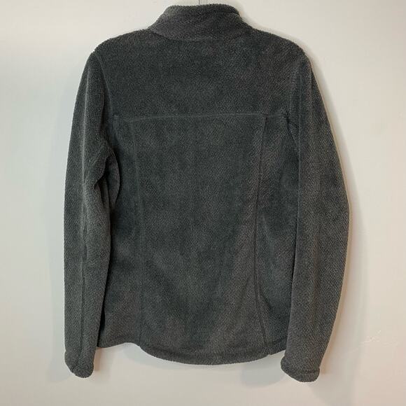 Patagonia Women's Sweatshirt Re Tool Snap T Fleece Gray Aqua Large Pullover Cozy - Picture 2 of 9